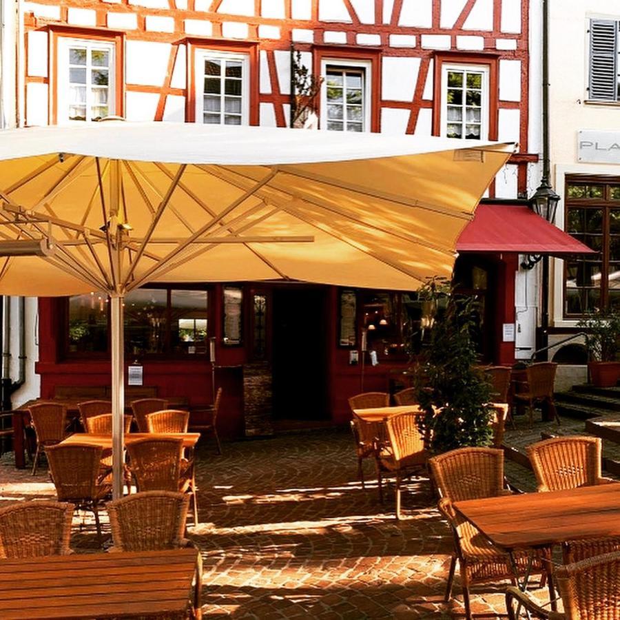 Marktplatzhotel - Restaurant Tafelspitz Weinheim Bagian luar foto